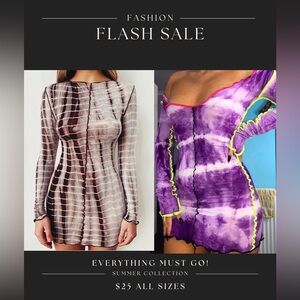 Stylish Tie-Dye Dresses